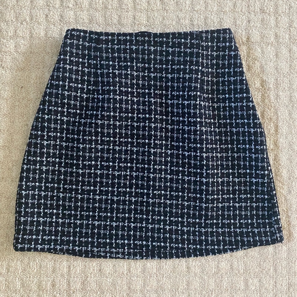 Abercrombie Women's Tweed Mini Skirt (XS)